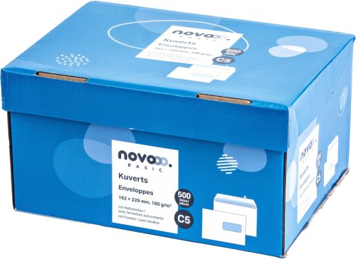 NOVOOO Couvert m/Fenster rechts C5 731520 100g, weiss 500 St&uuml;ck