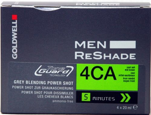 Goldwell Men ReShade 4CA k&uuml;hles Mittel-Aschbraun 4 x 20 ml