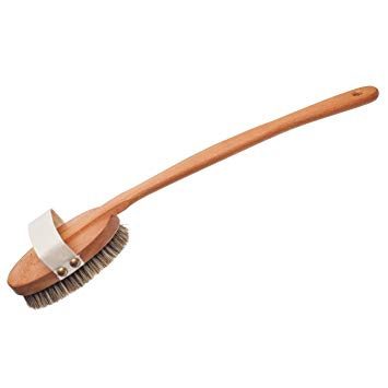 Herba Bade- und Massageb&uuml;rste, Rosshaar und Pflanzenfaser, Buchenholz 
FSC&reg; zertifiziert