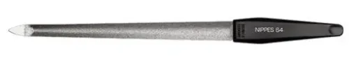 Nippes Saphir-Formnagelfeile abgerundet grob/fein, 19 cm