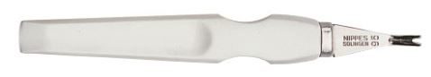 Nippes Nagelhautmesser, weiss