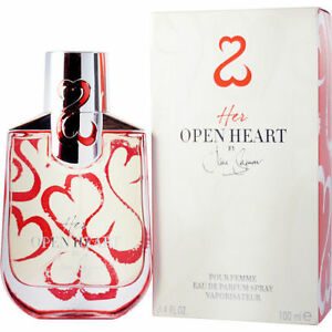Her Open Heart by Jane Seymour Eau de Parfum Spray with Free Jewelry R