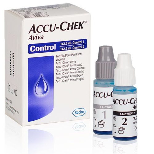 ACCU-CHEK AVIVA Kontroll-L&ouml;sung 2 x 2.5 ml