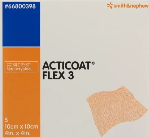 ACTICOAT FLEX 3 Wundverband 10x10cm 5 Stk