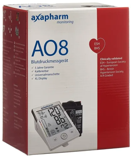 AXAPHARM AO8 Blutdruckmessger&auml;t Oberarm