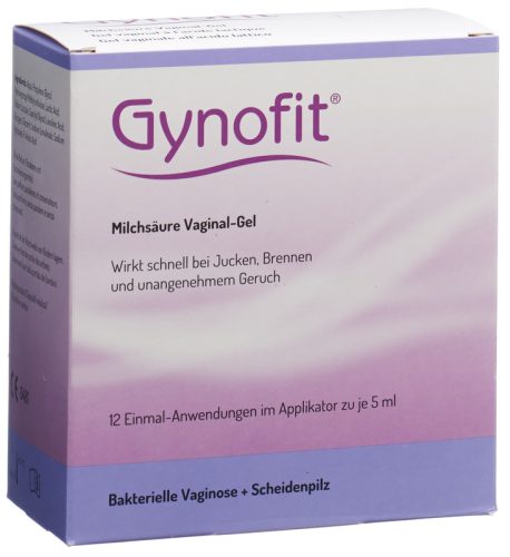 GYNOFIT Milchs&auml;ure-Gel Vaginalgel 12 x 5 ml