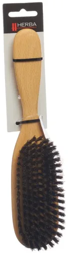 HERBA Haarb&uuml;rste Wildschweinbor oval Buche