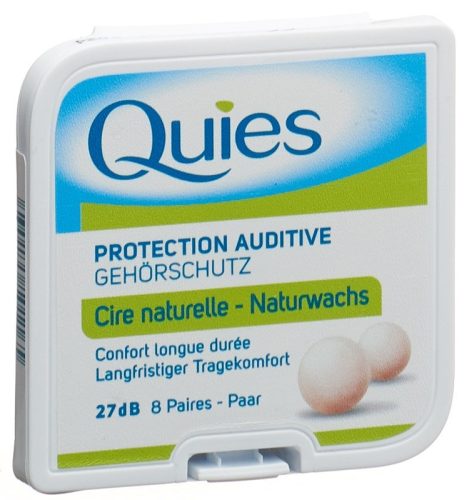 QUIES L&auml;rmgeh&ouml;rschutzkugeln Wachs 16 Stk