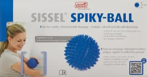 SISSEL Igelb&auml;lle 10cm blau 2 Stk