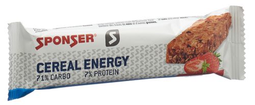 SPONSER Cereal Energy Bar Strawberry 40 g