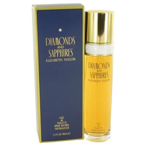 DIAMONDS & SAPHIRES by Elizabeth Taylor Eau de Toilette Spray 100 ml