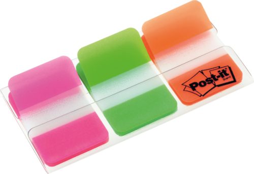 Post-it Haftstreifen 686-PGO 3 Block/Pack. Pink, Grün, Orange