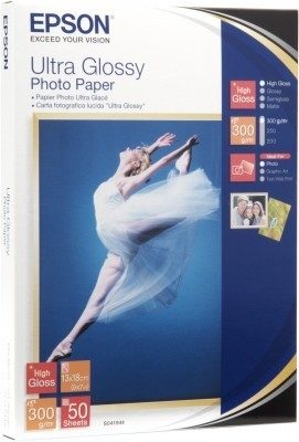 Epson, Epson Ultra Glossy Photo Paper C13S041944 Fotopapier 300 g/m² 50 Blatt Hochglänzend