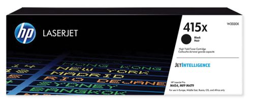 Hp, HP 415X Schwarz Original LaserJet Tonerkartusche mit hoher Reichweite
