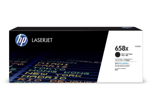 Hp, HP 658X Schwarz Original LaserJet Tonerkartusche mit hoher Reichweite