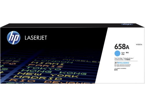 Hp, HP 658A Cyan Original LaserJet Tonerkartusche