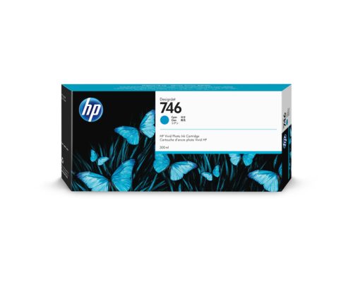 Hp, HP 746 Zyan DesignJet Tintenpatrone, 300 ml