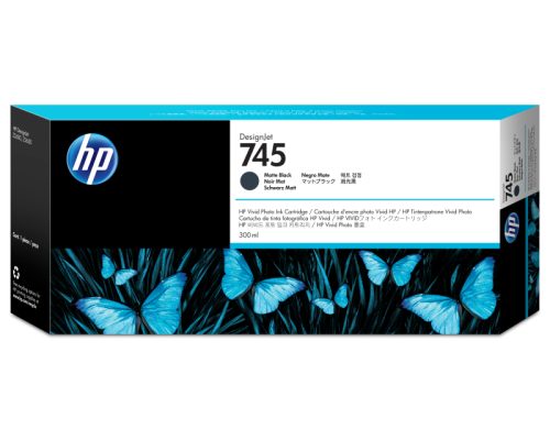 Hp, HP 745 DesignJet Druckerpatrone Mattschwarz, 300 ml
