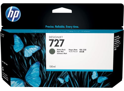 Hp, HP 727 Mattschwarz DesignJet Druckerpatrone, 130 ml