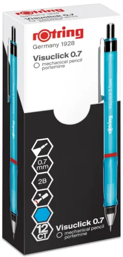 ROTRING Feinminenstift 0.7mm 2088548 Visuclick, blau