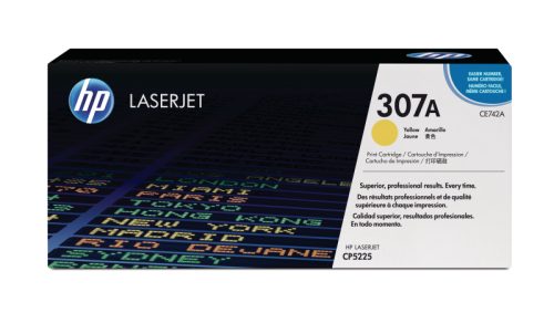 HP 307A Toner gelb (Ce742A) Tonerkassette