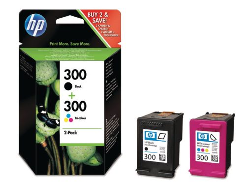 HP Combopack 300 schwarz/color CN637EE DeskJet D2560 je 1 St&uuml;ck