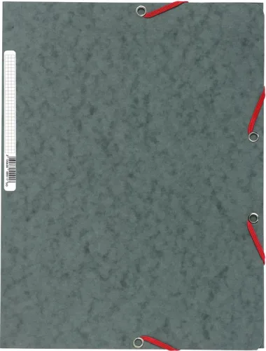 EXACOMPTA Gummibandmappe A4 55511E grau
