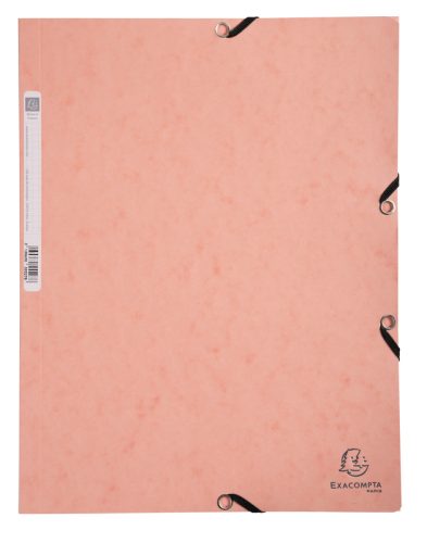 EXACOMPTA Gummibandmappe Aquarel A4 X55527E rot