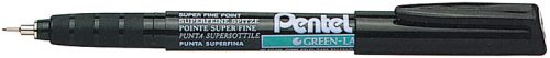 PENTEL Super Fine Green Label 0,4mm NMF50-AO schwarz