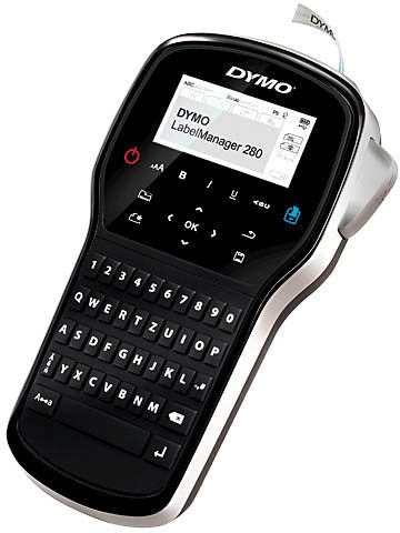 Dymo, DYMO Beschriftungsgerät LabelManager 280 Schriftbandbreiten 9 / 12 mm