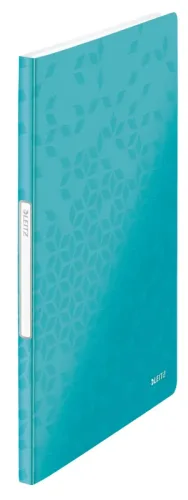 LEITZ Sichtbuch WOW PP A4 46310051 blau 20 H&uuml;llen