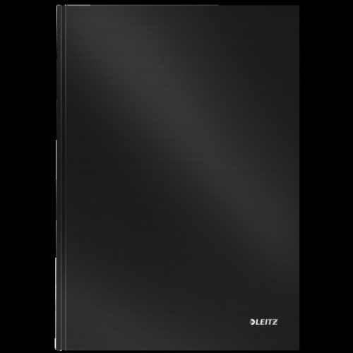 LEITZ Notizbuch Solid, Hardcover A4 46650095 liniert schwarz