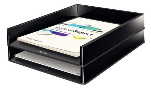 LEITZ Briefkorb Duo Color 53610095 schwarz