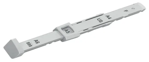 LEITZ Anschlagschiene grau 1729-00-85 f&uuml;r Locher