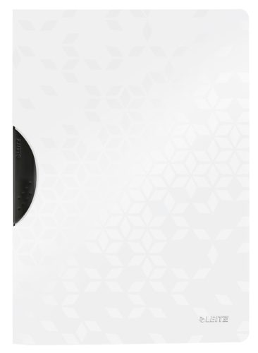 LEITZ Klemmhefter WOW ColorClip A4 4185-00-01 weiss 30 Blatt