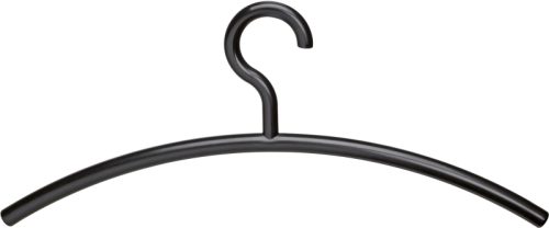 MAUL Kleiderb&uuml;gel Acryl 9451590 schwarz 5 St&uuml;ck