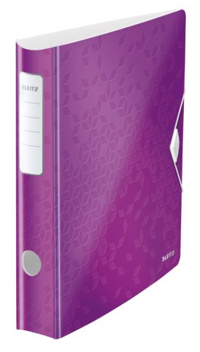LEITZ Ordner 180&deg; WOW 5cm 11070062 violett A4