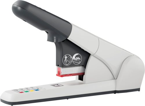 LEITZ Blockheftmaschine 5551 8mm 55510084 silber, f&uuml;r 80 Blatt