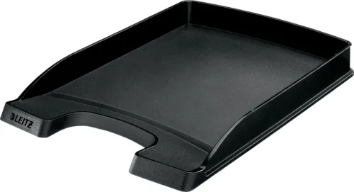 LEITZ Plus Briefkorb, flach A4 52370095 schwarz