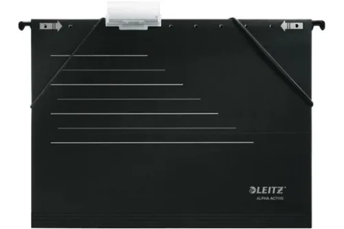 LEITZ H&auml;ngehefter Alpha A4 19253095 schwarz 5 St&uuml;ck