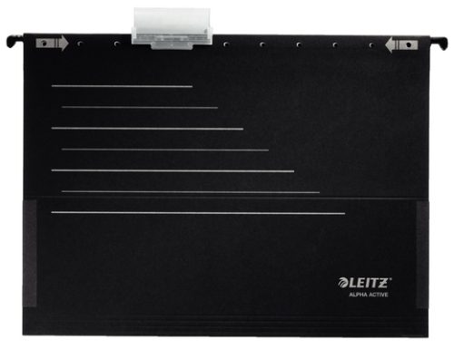 LEITZ H&auml;ngehefter Alpha A4 19263095 schwarz 5 St&uuml;ck