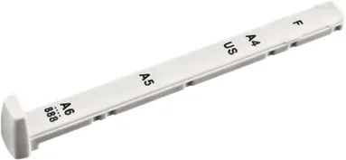 LEITZ Kunststoff-Schiene 17270085 hellgrau 136mm