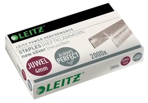LEITZ Heftklammern Juwel 4mm 56410000 2000 St&uuml;ck