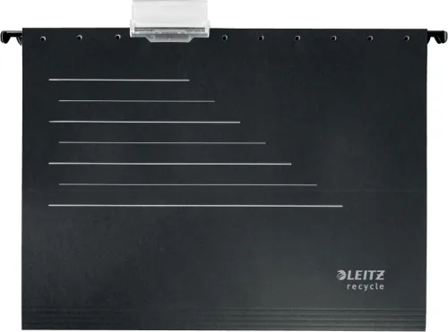 LEITZ H&auml;ngemappen Recycle A4 1921-00-95 schwarz, Karton