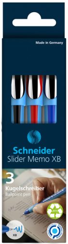 Schneider Kugelschreiber Memo 3er Set