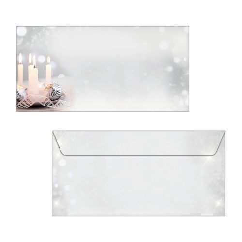 SIGEL Weihnachts-Umschlag 11x22cm DU178 90g 50 St&uuml;ck