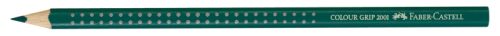FABER-CASTELL Farbstifte Colour Grip 112458 kobaltgr&uuml;n tief