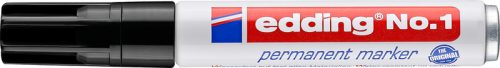 EDDING Permanent Marker No. 1 1-5mm 1-1 schwarz