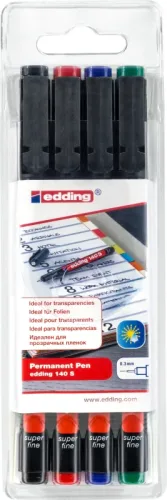 EDDING OHP-Marker permanent S 140-E4 4er Etui