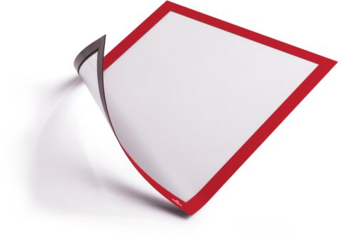 DURABLE Magnetic Duraframe A4 486903 rot 5 St&uuml;ck